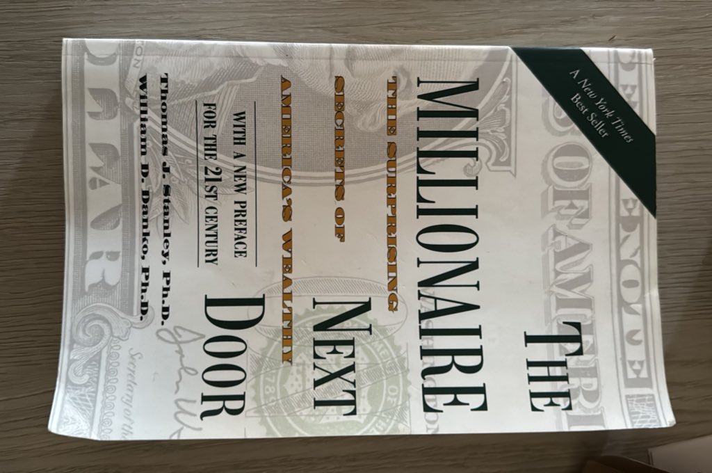 Ok, 2024, The year you master Financial literacy and gain financial freedom. Let's do it together. 🙏

First Book to read: The Millionaire Next Door by Thomas J. Stanley

#tech #finance