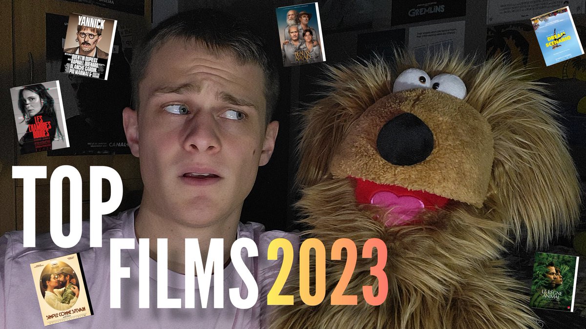 NOUVELLE VIDÉO !✨️

L'année 2023 est terminer donc je vous dévoile mon #TopFilms2023 dans une grosse vidéo !😁

👇🏻LIEN DE LA VIDÉO👇🏻
youtu.be/Q2NzGCTxGnU?si…

LIKES et RT 🥹