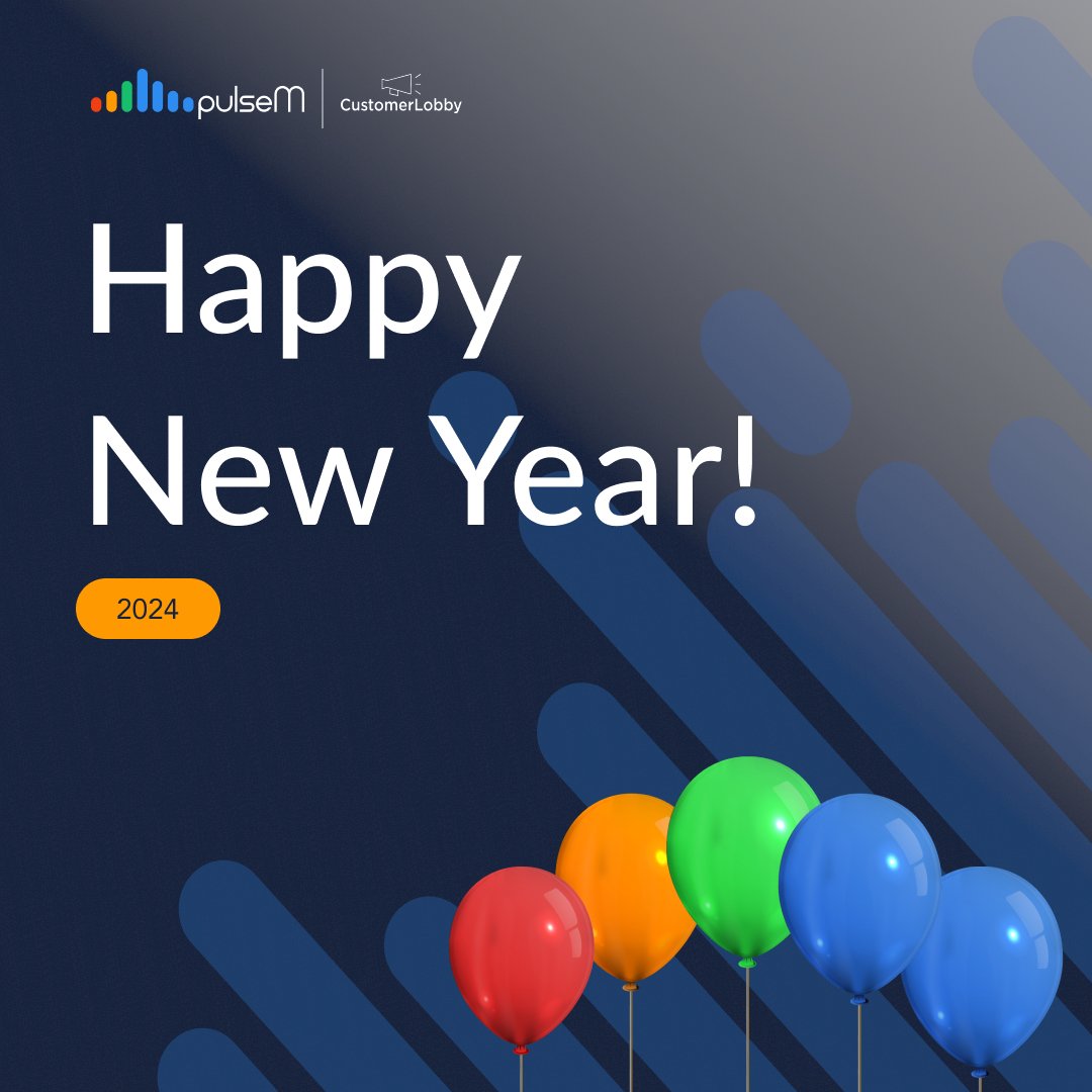 The pulseM team wishes everyone a very Happy New Year!