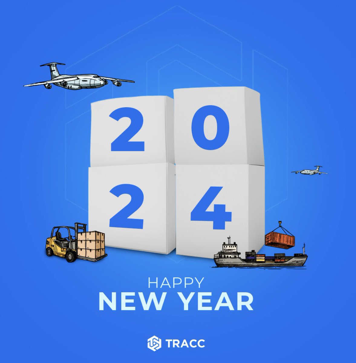 Traccsystems's tweet photo. Wishing everyone a happy and prosperous 2024 🥂 https://t.co/4nLHK7lN3W