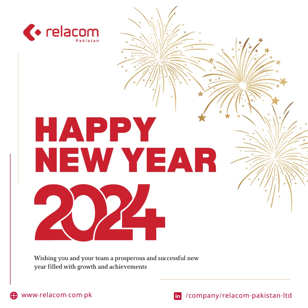 relacom's tweet photo. Wishing you all a very happy new year !!

#newyear #happynewyear24 #digitalization #technology https://t.co/E6tb0mUXRN