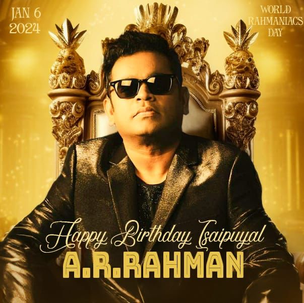 athithya_e's tweet photo. #NewProfilePic
Happy Happy Birthday in advance @arrahman Sir! 😍🤩
#ARRahman #GOAT #HappyBirthdayARRahman #ARR57 #HBDARR #ARR57CDP https://t.co/fndkF2Olap