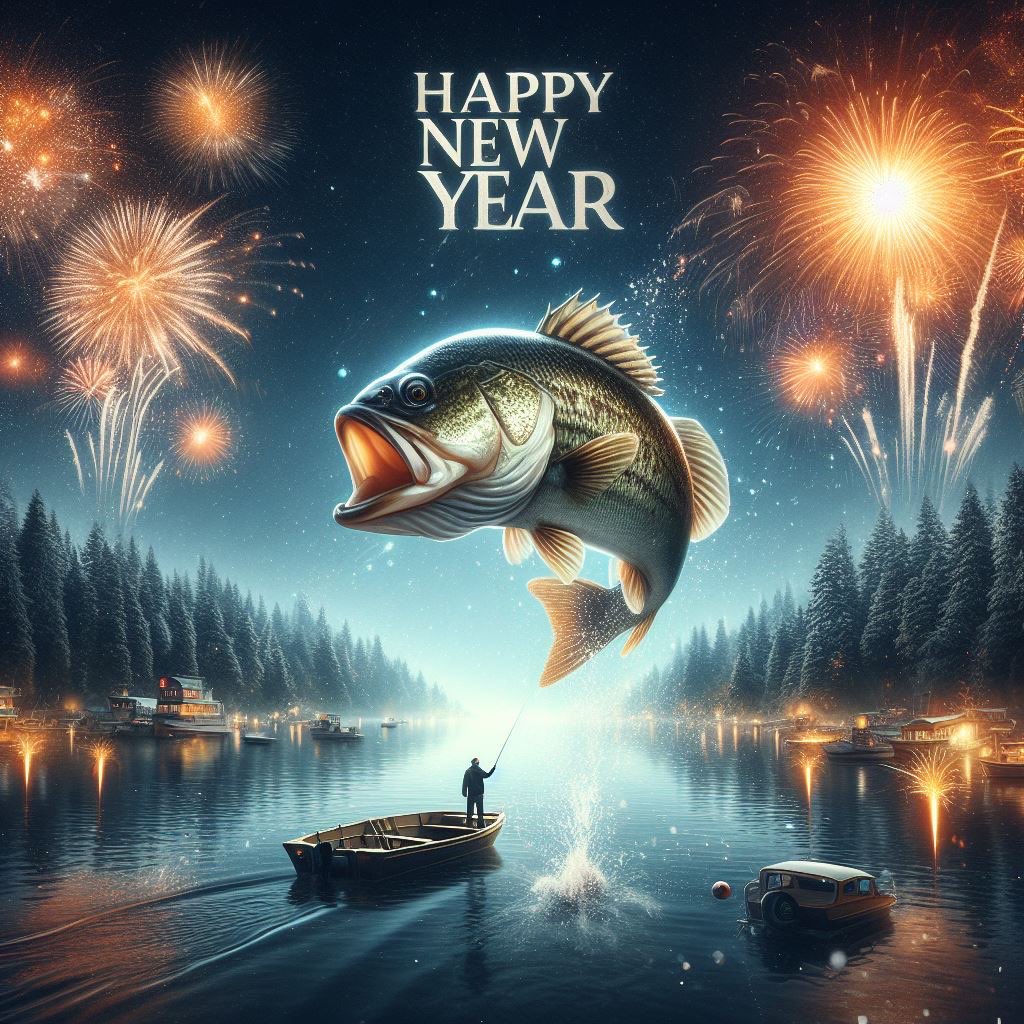 Happy new year. ❣️🐟🎣

#fishing #fishinglife #fishingtrip #MondayMotivation #Mondayvibes #Carol #Joye #Alaska #Cristo #Hawai #yuri #California #LondonFireworks #ThankYouGod #AuldLangSyne
#Japon #HappyNewYear2024 #BCFC #BeOnCloudHNY2024 #SongOfTheYear2023