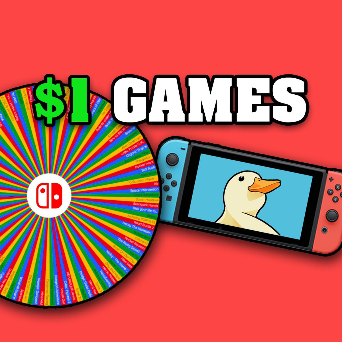 j0rts_'s tweet photo. In about an hour (12pm PST) I will be going live for my first ever Youtube stream! (I'll also be live on Twitch)

I'll be throwing $10 straight into the garbage by buying and playing 10 random $1 Nintendo Switch eShop games. https://t.co/ytrcqRARPp