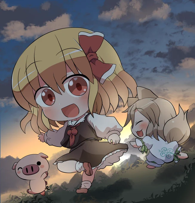 サンライズーみあ #おは東方
