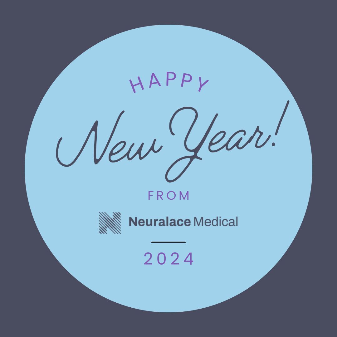 HAPPY NEW YEAR🎉 from the Neuralace Medical team!! 
We accomplished so much in 2023, and 2024 has so much more in store! 

Make sure to stay tuned this year! 

We are available in VA and DOD.

#2024 #newyear #mPNS #AXONtherapy #therapy #DOD #VA #chronicpain