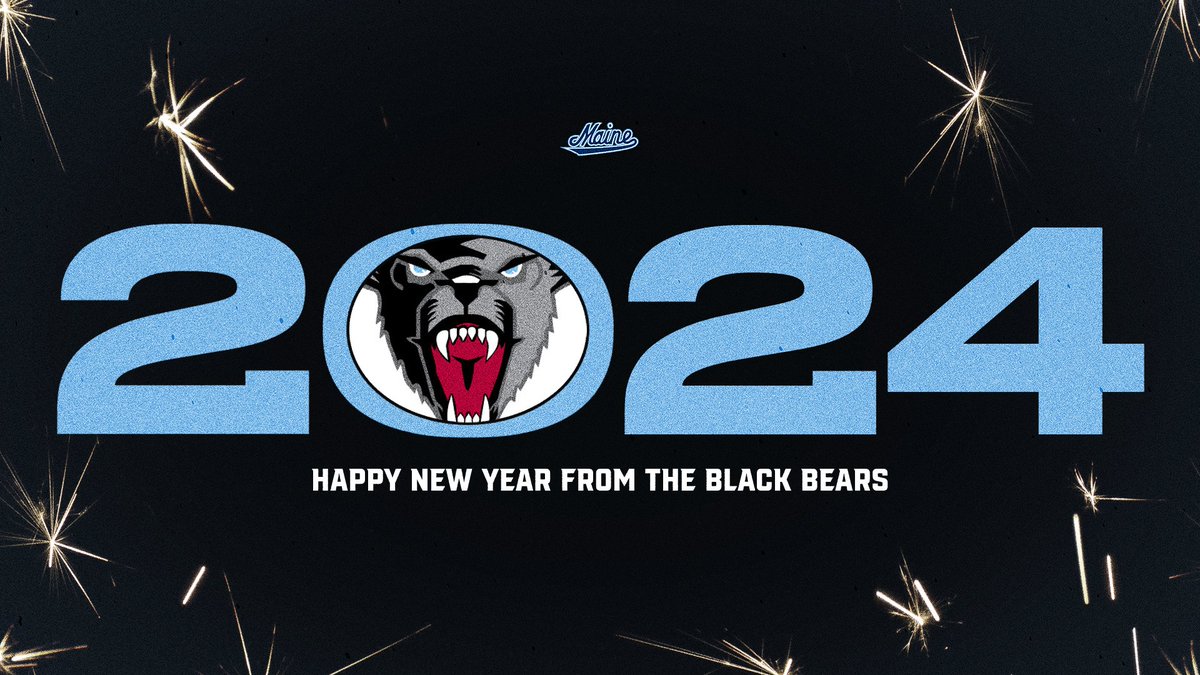 Happy New Year Black Bear fans! #BlackBearNation