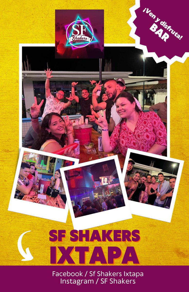 SfShakers's tweet photo. Feliz 2024! Te esperamos hoy lunes! @QuieroViajarMx @Gob_Zihuatanejo @ZihMap https://t.co/dF3x2FMTNu