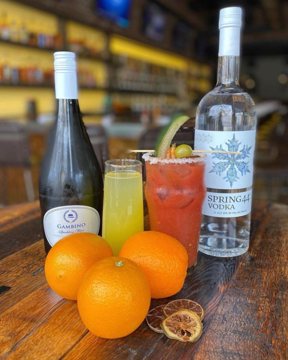 We heard it's National Hangover Day...Regardless of what you did last night, we extended $7 Bloody Marys and Mimosas through today, so let's all enjoy the long weekend together in celebration of 2024!