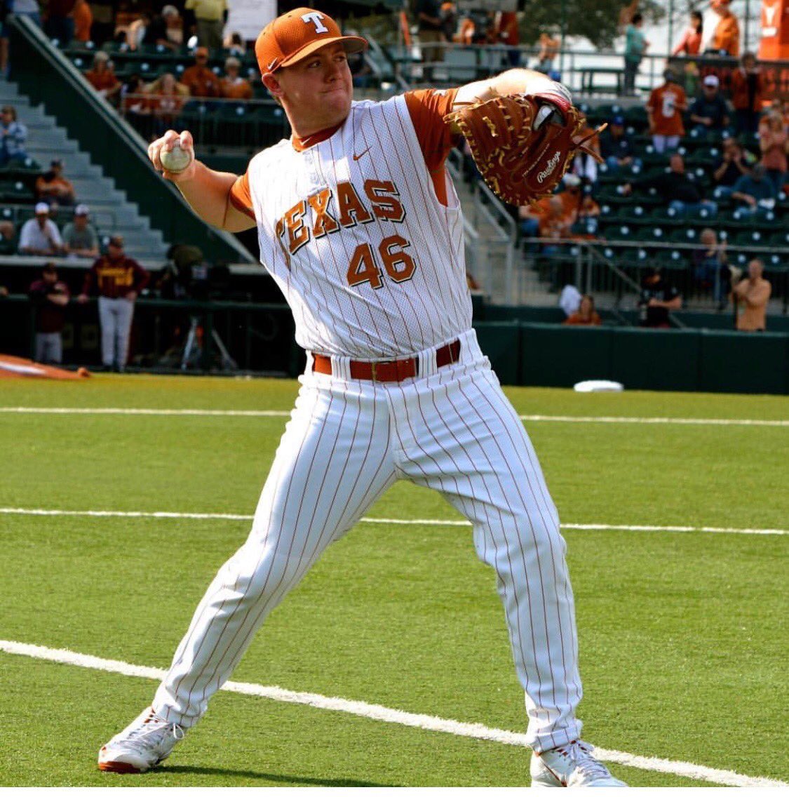 OccupyLF's tweet photo. Literally NOBODY cares about College Baseball today …

Blah, blah, blah, James Barton is sexy, blah, blah, #46 days until @TexasBaseball, HORNS BY 20!

#LFTexas | #Austin2Omaha https://t.co/ggOAqFQaWs