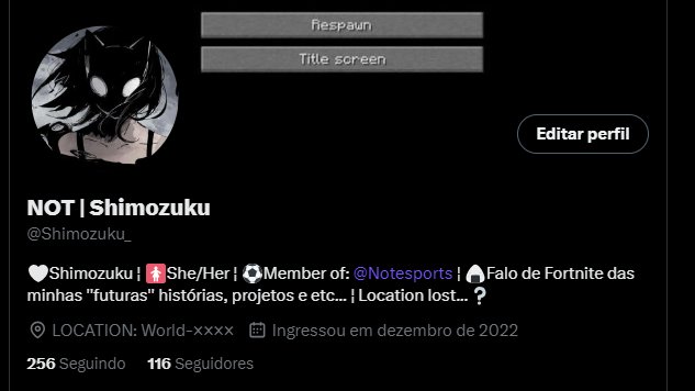 Shimozuku_'s tweet image. Novo ano, novas mudanças...
#goNOT