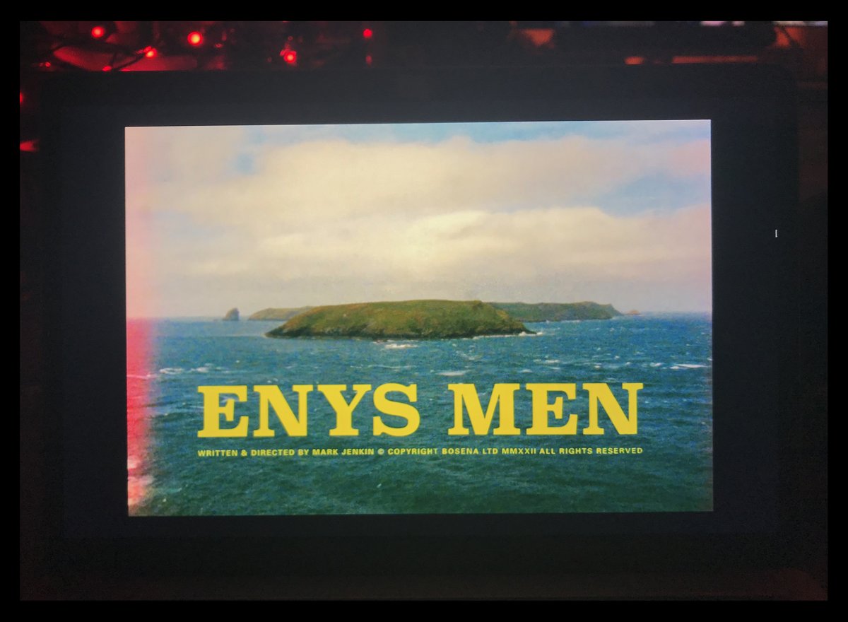 now showing @ChezRobbingSeagullBastards Mark Jenkin's 'Enys Men' ... #MarkJenkin #enysmen