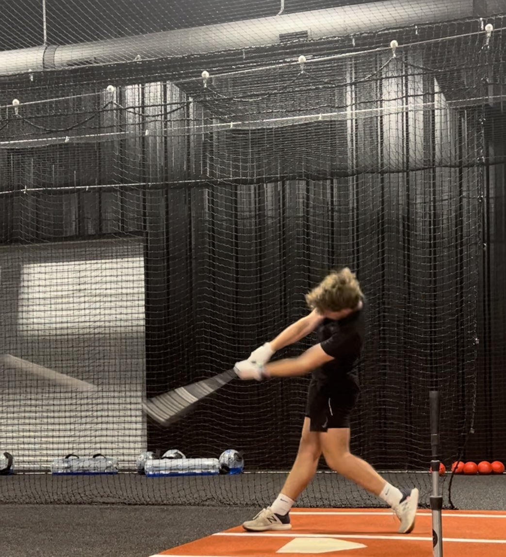 SabreBats's tweet photo. It’s been a special off season using our Player Mapping Evaluations with Coby Caillet. He has been putting in work!!! with @ChadCaillet https://t.co/peReX4Zau9
