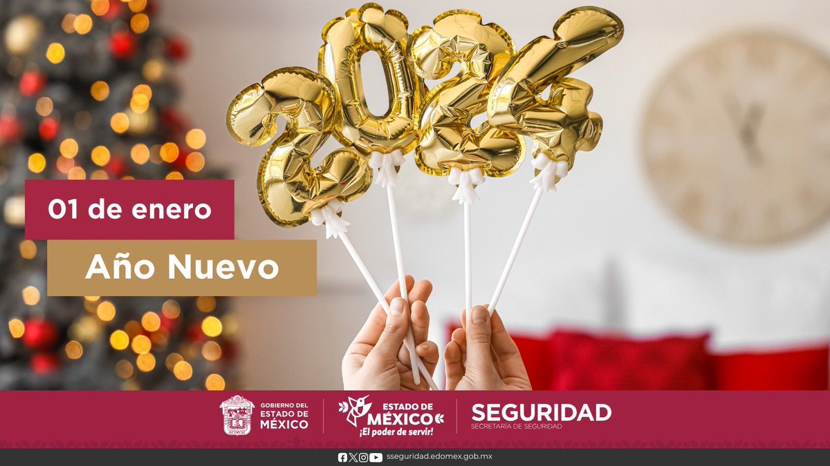 En este nuevo año 2024, refrendo mi compromiso de cumplir la encomienda que con toda confianza la Gobernadora <a href="/delfinagomeza/">Delfina Gómez A.</a> me depositó, para ser la persona encargada de velar por la seguridad de las familias mexiquenses.

Con gran entrega, quienes formamos parte de la