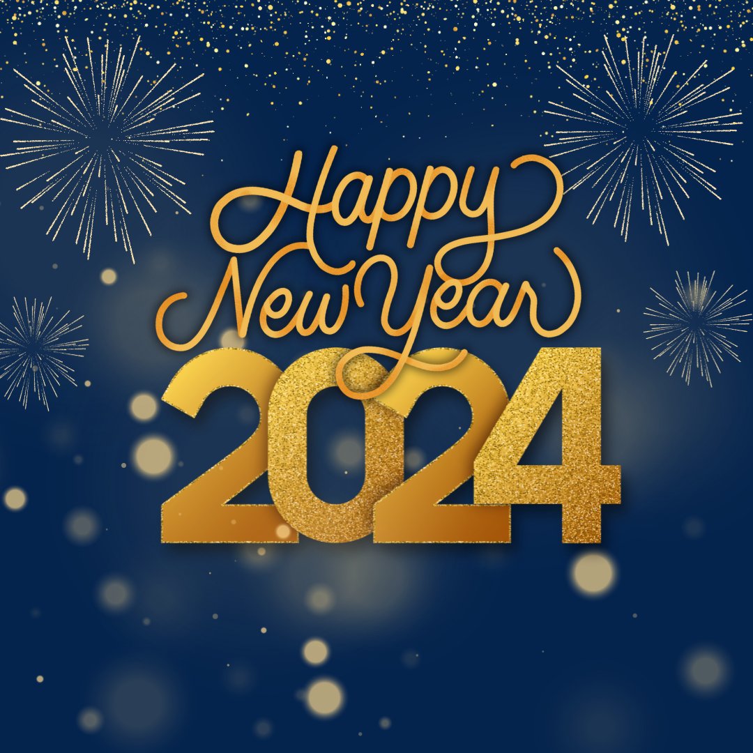 As we step into 2024, it's time to reflect on our past achievements and set our sights on new goals and dreams. This year, let's focus on turning challenges into opportunities, and dreams into realities.