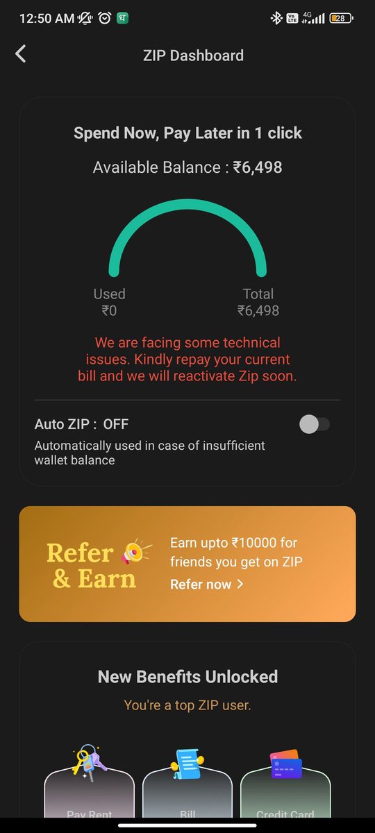 aazam890's tweet photo. @mobiwik79566 dear mobiwik i have paid my dues before time please reactivate my zip balance so i can used it further https://t.co/5NV2FcFJCZ