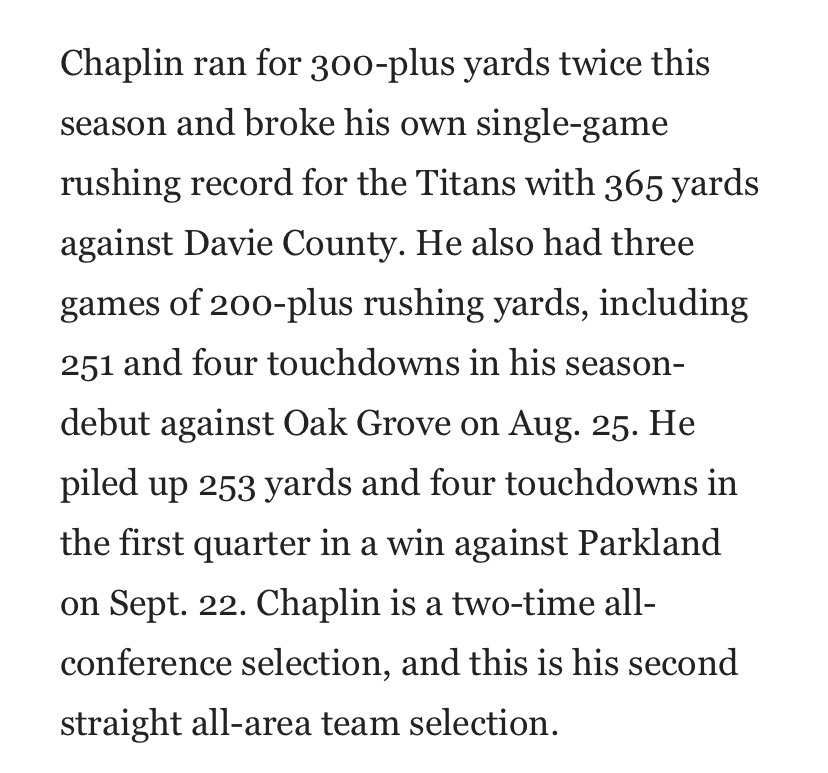 x.com/chapchris40?t=… 
Northwest All-Area Offensive Player of the Year Caman Chaplin