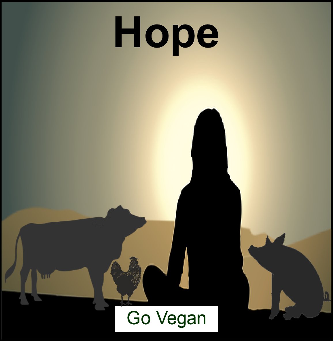 #hope #newyears2024 #veganfortheanimals #vegan #animals #bethechangeyouwanttosee