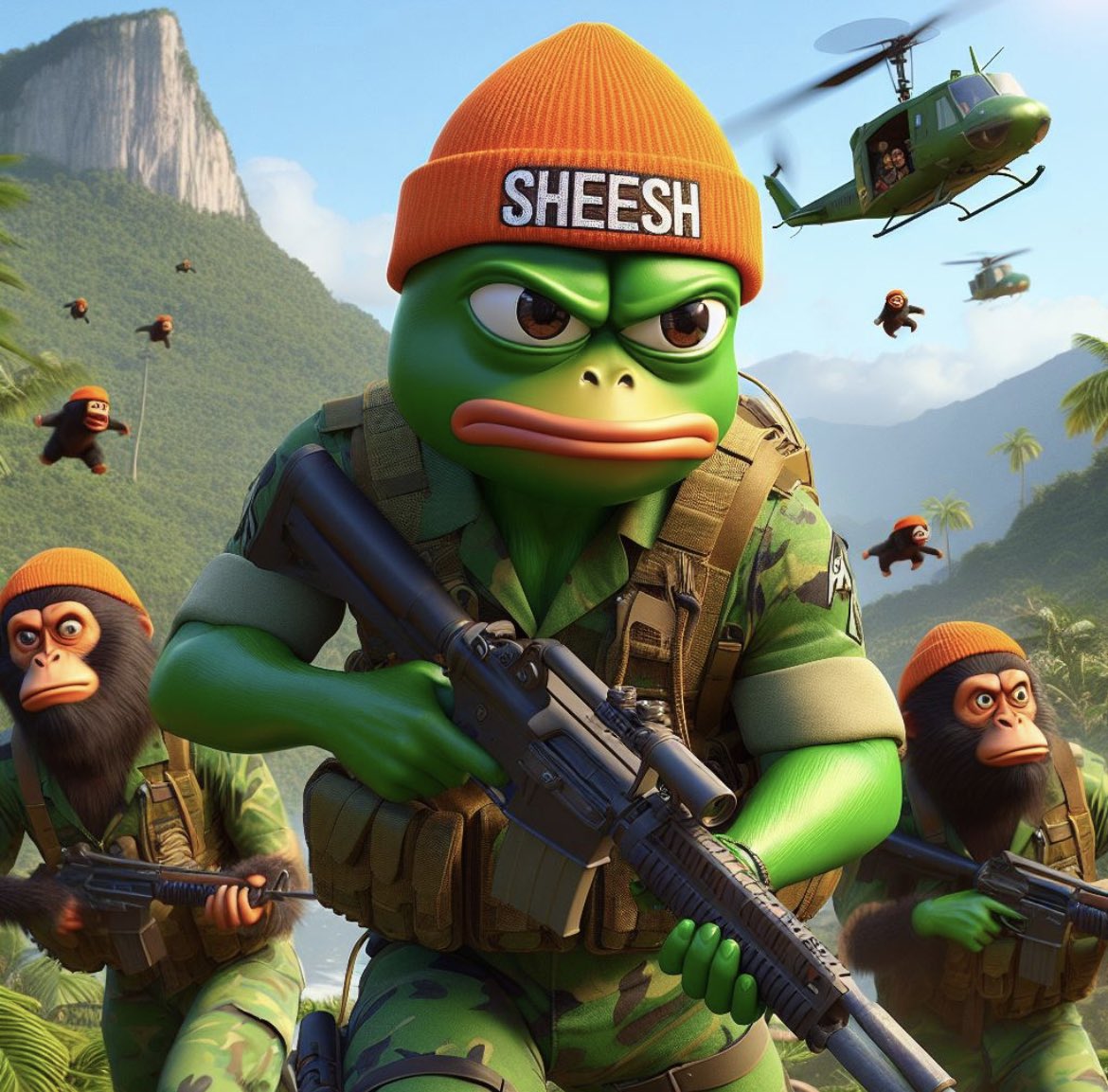 Where my $SHEESH ARMY?

Follow me, @sheeshSPL &amp; drop you $SOL addy!