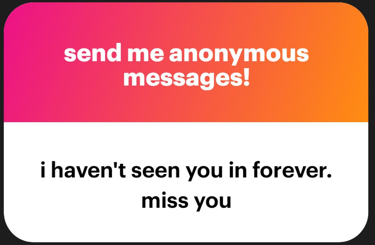 Generally speaking a message can fix this. If we ain't chatting much its unlikely I'll come for a visit bud. :p