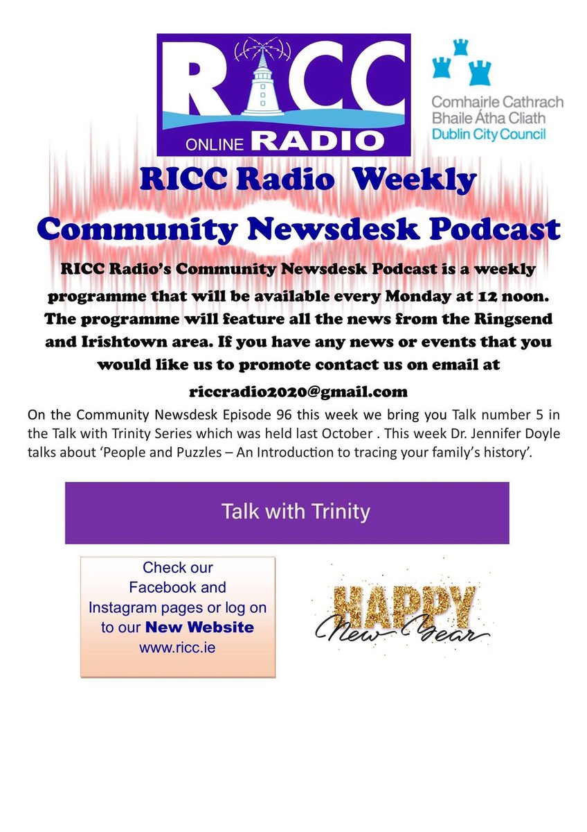 RICCDub4's tweet photo. Listen now https://t.co/4a8ZQ16RD1 @tcdunit18 @tcddublin #talkwithtrinity https://t.co/nRIrM7Ly2C