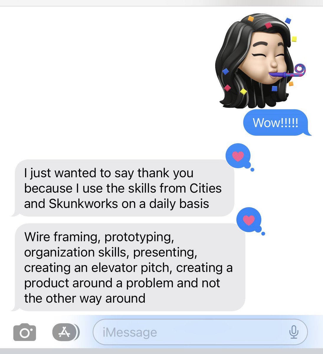VickyWuDavis's tweet photo. A lot of my former students keep in touch with me, and I always wake up to happy new year messages from them. As I was scrolling through them this morning, I received an update from a former student that is a college freshman.  This update made my heart so happy: https://t.co/E2ixPHwTmt