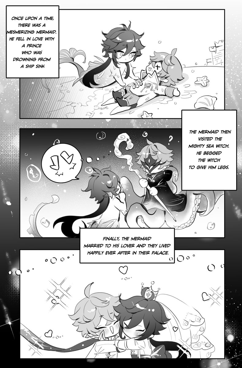 AsterCatto's tweet photo. [Tartali💧🔶️]

Inspired by author Lam Thien's post on FB 

#Zhonglibirthday2023 #tartali #タル鐘 https://t.co/e6sG81Vtr4