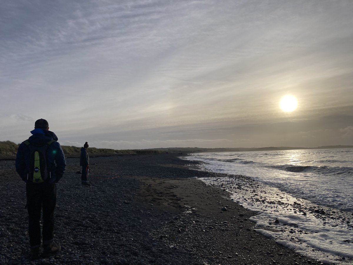 New Years Day 🌊 🐶 ☀️#allonby #NatureWalk #Wellbeing #mentalhealth #family