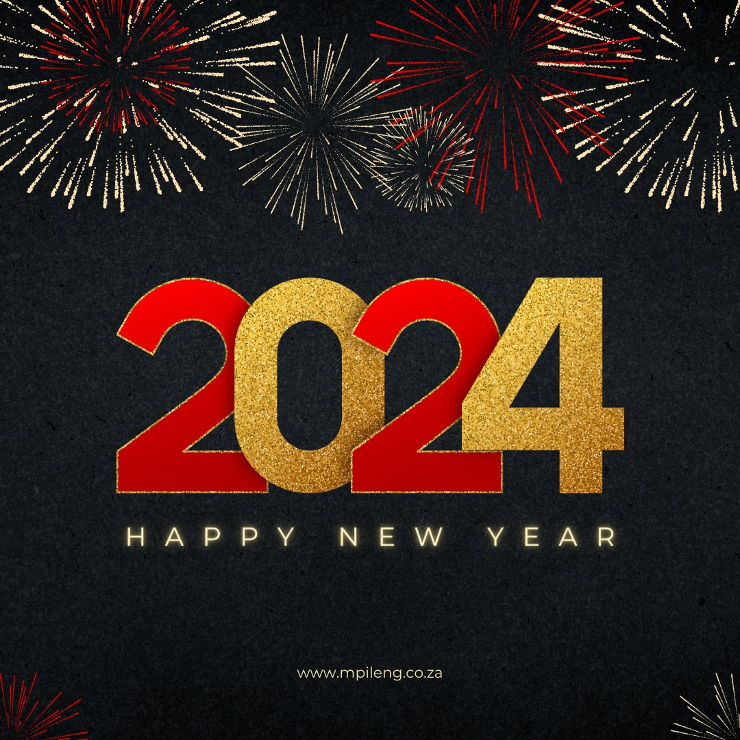 MpilengGroup's tweet photo. We would like to wish you all a Happy and Prosperous New Year 

#HappyNewYear https://t.co/Dg52t3xkpy