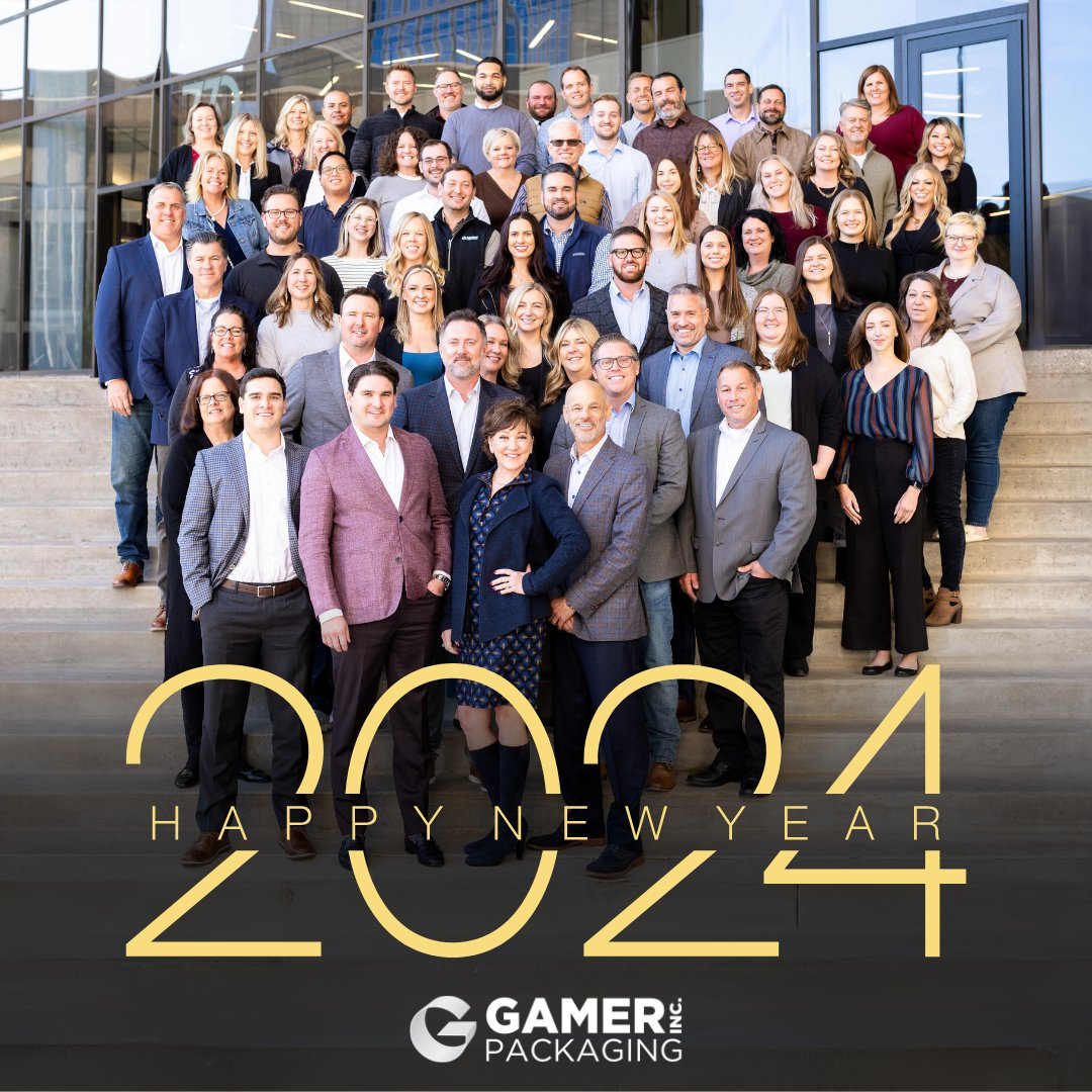 Happy New Year from all your friends, family, and packaging partners at Gamer Packaging!