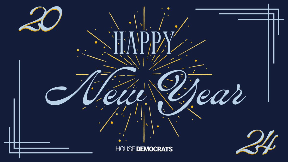 On behalf of my staff in Washington, Springfield, and Pittsfield, we wish you a happy, healthy, and safe New Year. May 2024 be filled with joy and prosperity.