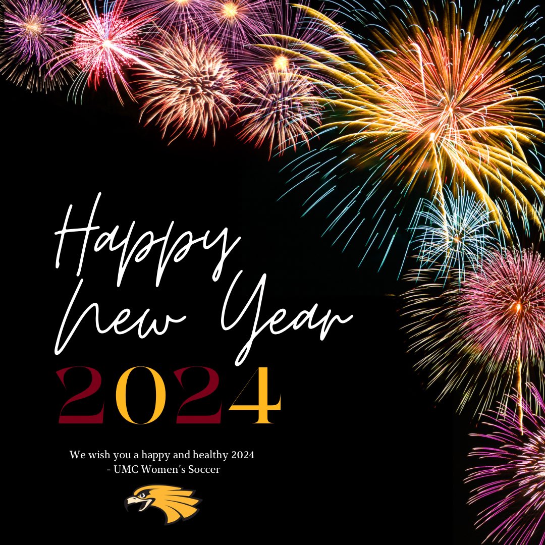 UMNCrookstonSoc's tweet photo. Happy New Year from Golden Eagle Soccer! 🎆
#umc #wsoc #nsic #goldeneagles #winsup #ownthenorth https://t.co/g64NwYFTid