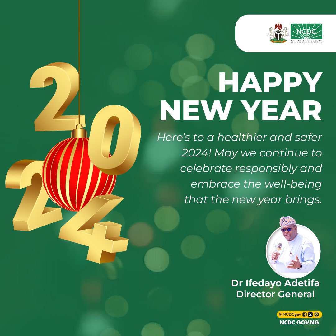 Thank you all for your support and vote of confidence in the <a href="/NCDCgov/">NCDC</a>. We appreciate all collaborating MDAs, our partners and our fellow citizens whom we serve. 
We are committed to working even harder to assure our national health security and contribute to a healthier Nigeria.