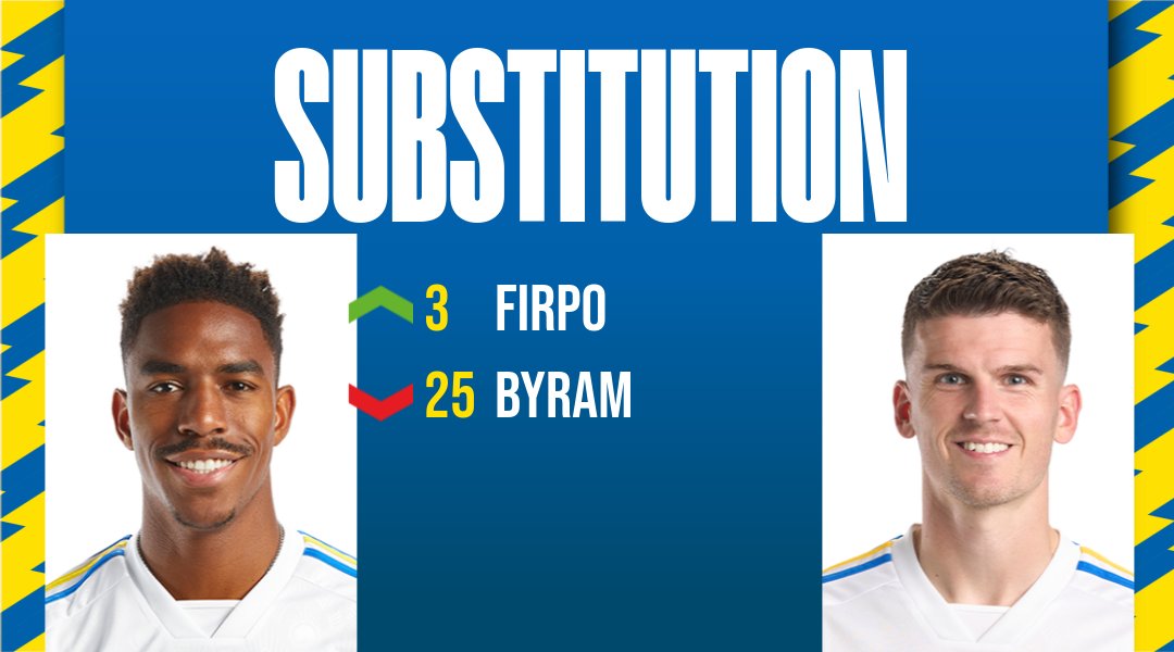 Firpo ⬆️ Byram ⬇️