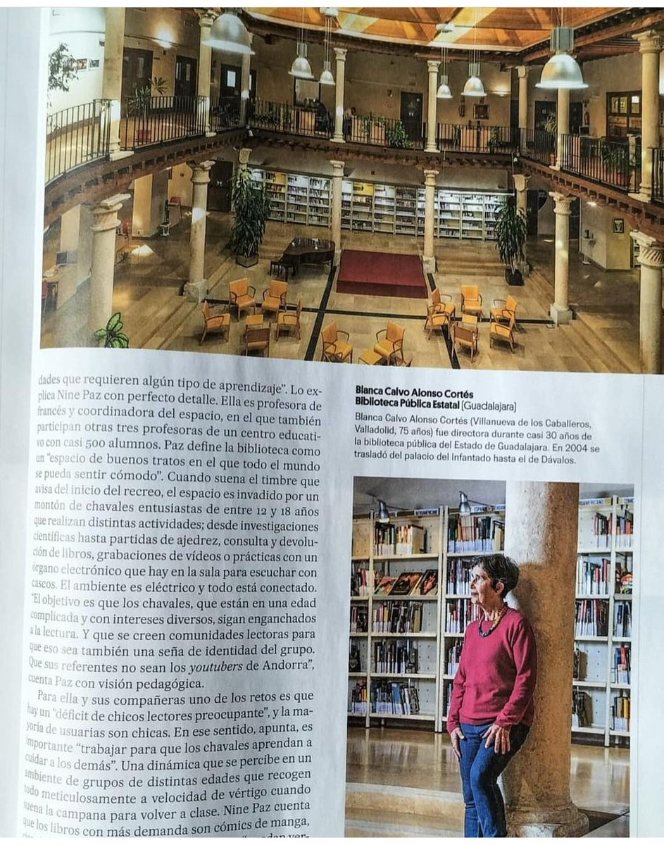 Orgullo de amiga, orgullo de empregada pública, orgullo de ensino público e de #bibliotecas @NinePaz @IesBrion en @elpaissemanal

@outubristas @bescolaresgal @bibourense @BUSCUSC @bibliocarballo @BibRosalia #vivanasbibliotecas #lectura