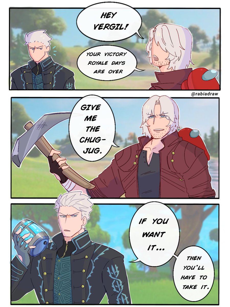 Dante and Vergil in Fortnite leaked
#DMC #DevilMayCry