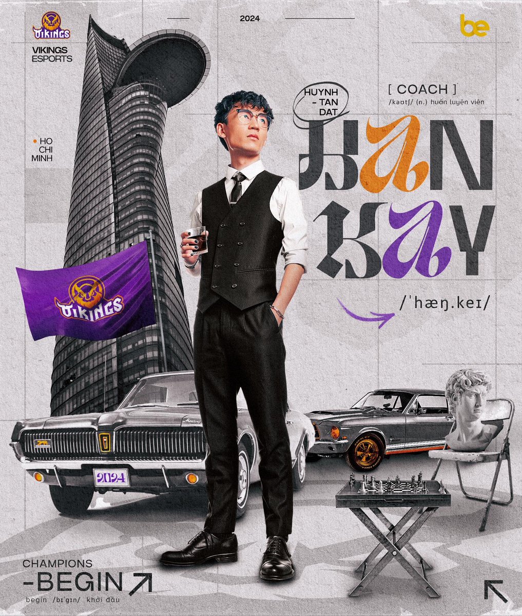 Coach_HanKay's tweet image. My greatest achievement is having the opportunity to learn from the Vietnamese legends.
And now, such an honor to work with you - @sofm_m x Vikings Esports!📷
