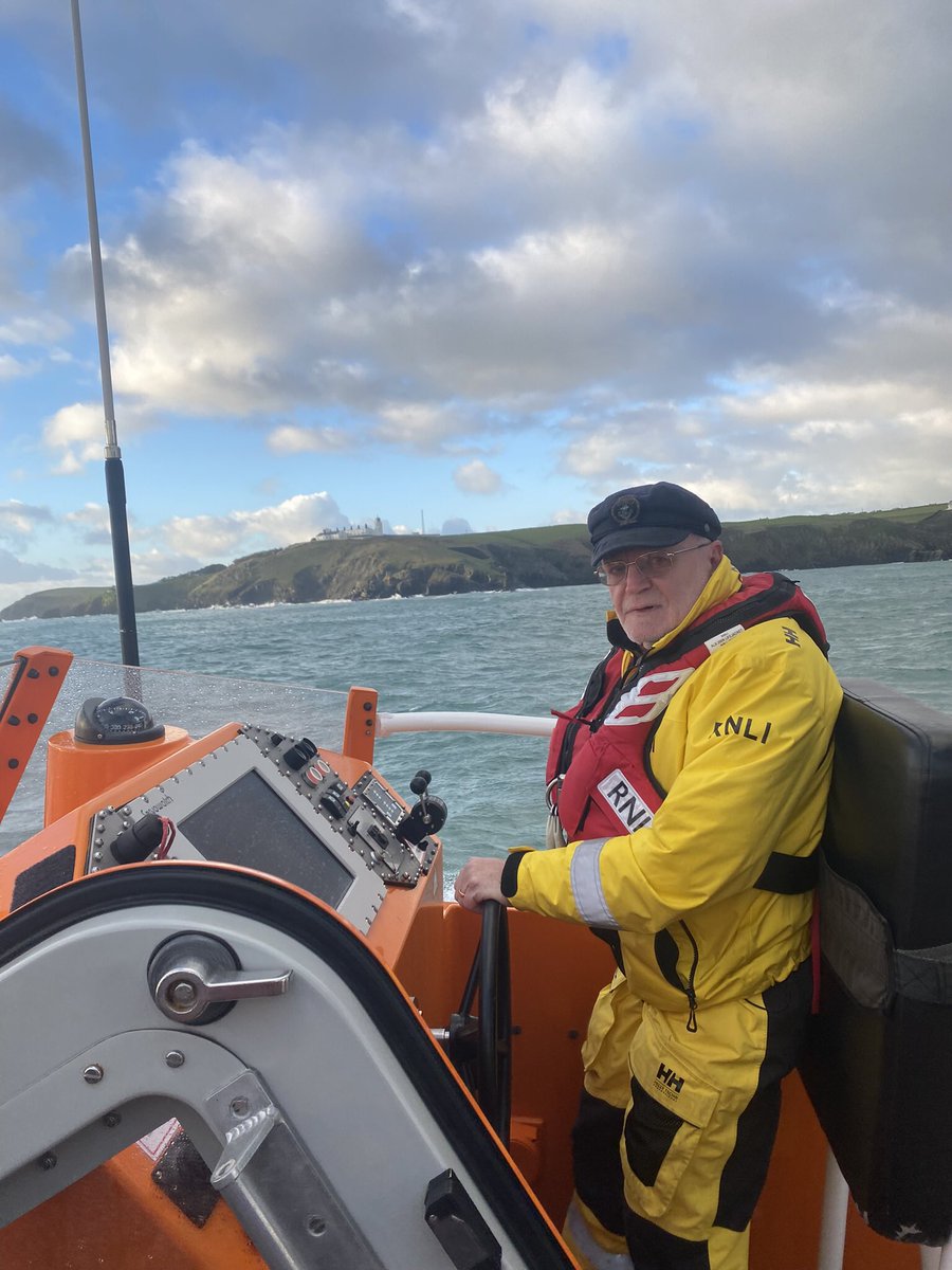 1st January 1992 I stepped up from Station Mechanic to Coxswain/Mechanic at Ilfracombe. Today 32 years later it seems appropriate that I step back as a relief Coxswain at The Lizard. Hopefully I shall still be able to get afloat with the RNLI just in a different way