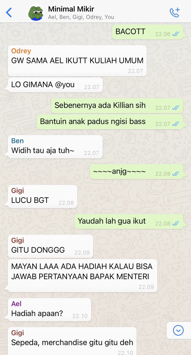 nominsores's tweet photo. 220. Apakah Baila akan dapat sepeda? 

tw // mentioning of genital https://t.co/hdsTEeX9sE
