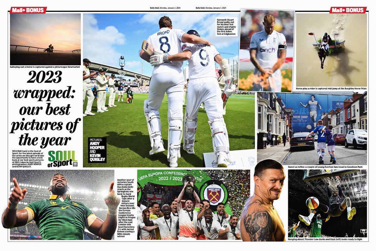 Mine and @KevinQuigley_DM best of Soul of Sport 2023 on the @mailplus app and on @MailSport It’s the best space we have ever had for our pictures, you can find the spread every Tues or online. It’s been going for nearly a year now and that’s 30 images a week from one event/day