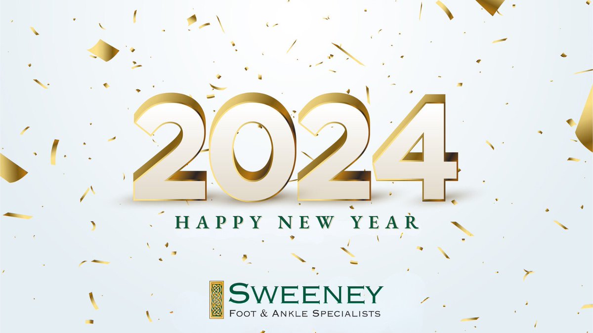 We hope this year is the best year yet! ✨
#Sweeney #FootandAnkleSpecialist #NewYear2024