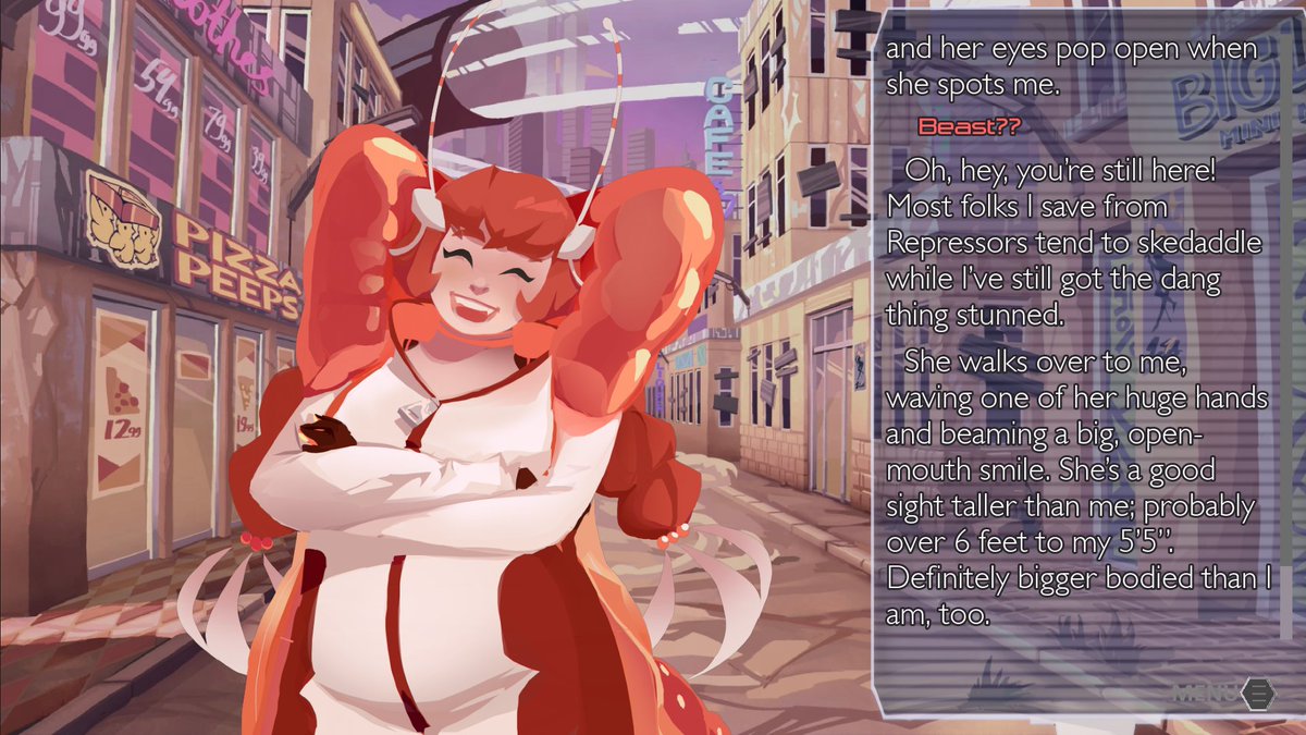 KonpeiCo's tweet photo. Happy new year! Look forward to more news on Soul Restruct and its ongoing development throughout 2024. We're planning on experimenting with how the UI is laid out! Assets not final. #indiedev #vndev #SoulRes https://t.co/kcv5dwyQ73
