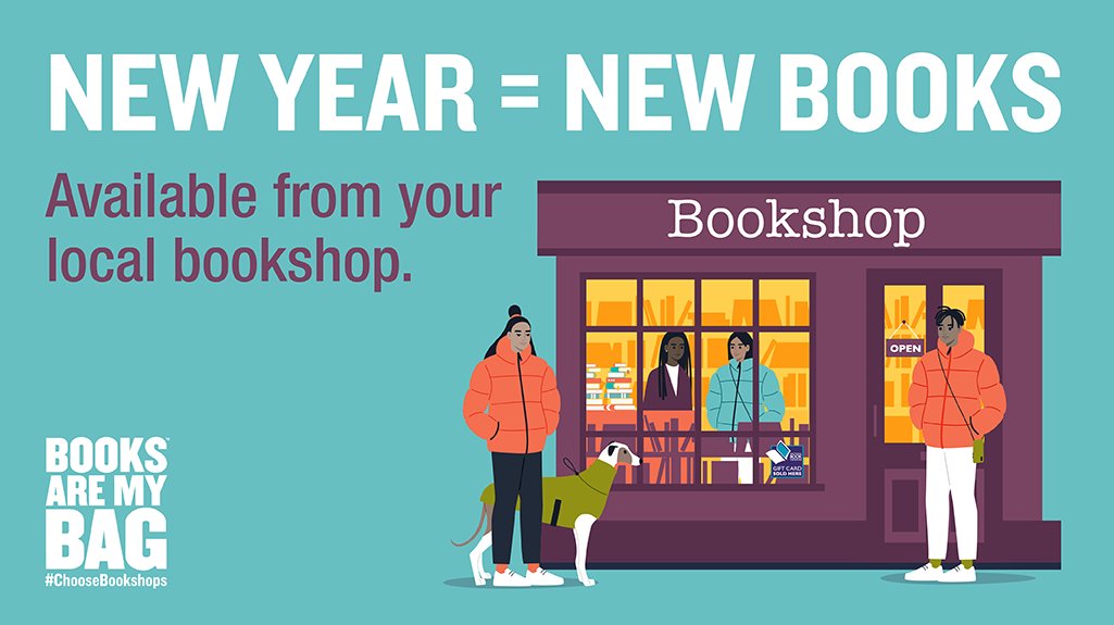 Planning your next read? This January, shop local and support your local bookshop. booksaremybag.com/bookshopsearch #ChooseBookshops