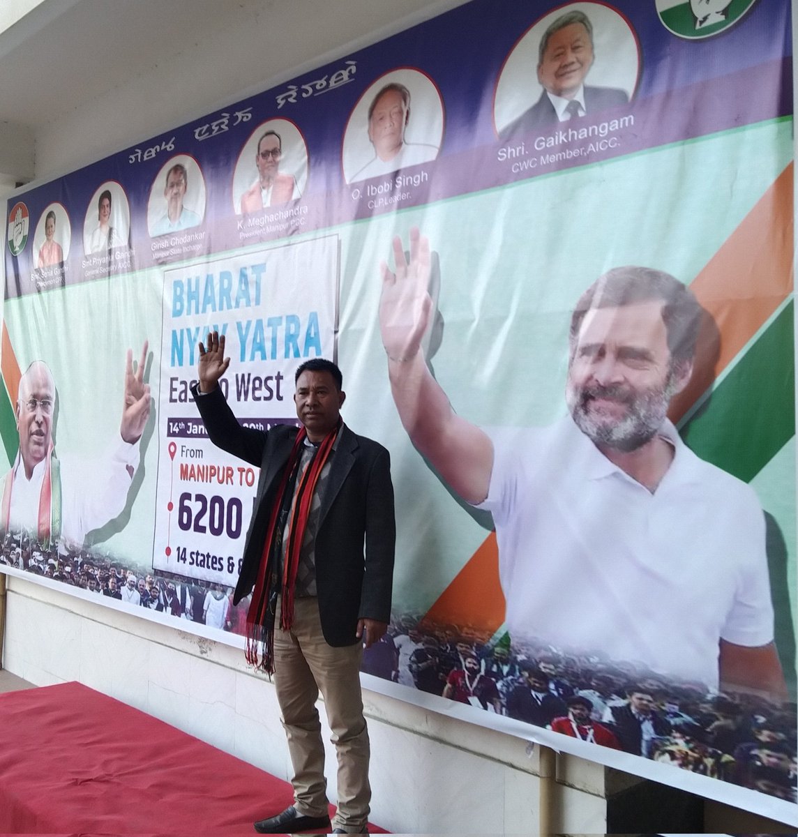 Kshetrimay77111's tweet photo. Bharat Nyay Yatra @ Social Political &amp; Economic Justice👍 https://t.co/DbB1J1NSR4