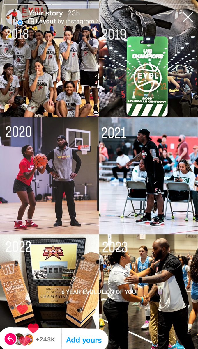 6 year evolution.. God is good!! 

Keep Going ‼️