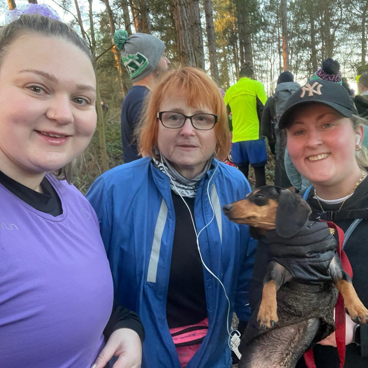 emmmmagreen's tweet photo. A beautiful start to 2024 ✨ NYD @parkrunUK and then a muddy 5K stomp around Delamere Forest with a few of my pals and best bud, Belle 🐾 One of my goals is to be more active on my socials this year and just romanticise life a little bit more, so here’s some stunning pics x https://t.co/LYgalg28l6