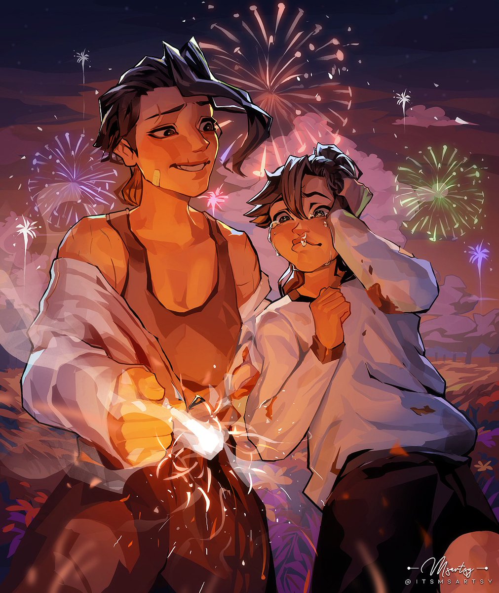 itsMsArtsy's tweet photo. You must have been through a lot, here's to a new stronger you. 

Happy New Year! 🎉❤️

Lasso-tooled tf out of those fireworks.

#NewYear2024 #digitalart https://t.co/dFsPskOo6s