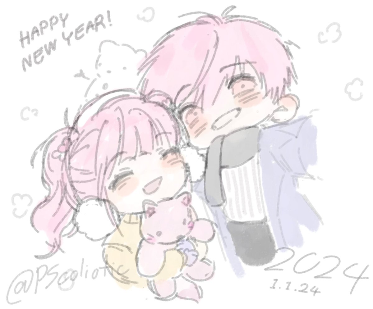 Happy New Year!!
Li Tianxi ＆ Li Tianchen <3 
李天希＆李天辰 <3
#时光代理人 #LinkClick #Fanart