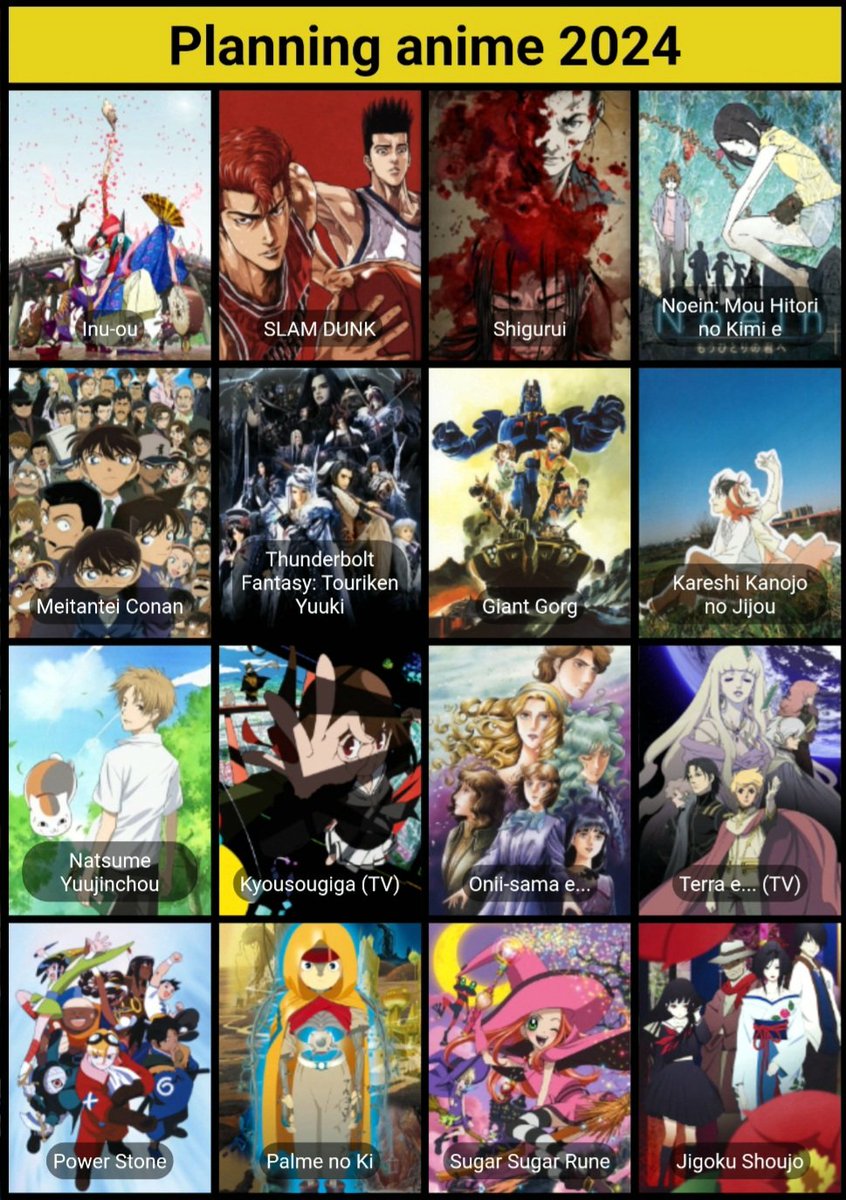 Azazel_ichi's tweet image. Nouvelle année, nouveau planning 🆕️

+ des films, mais ça, c'est au feeling