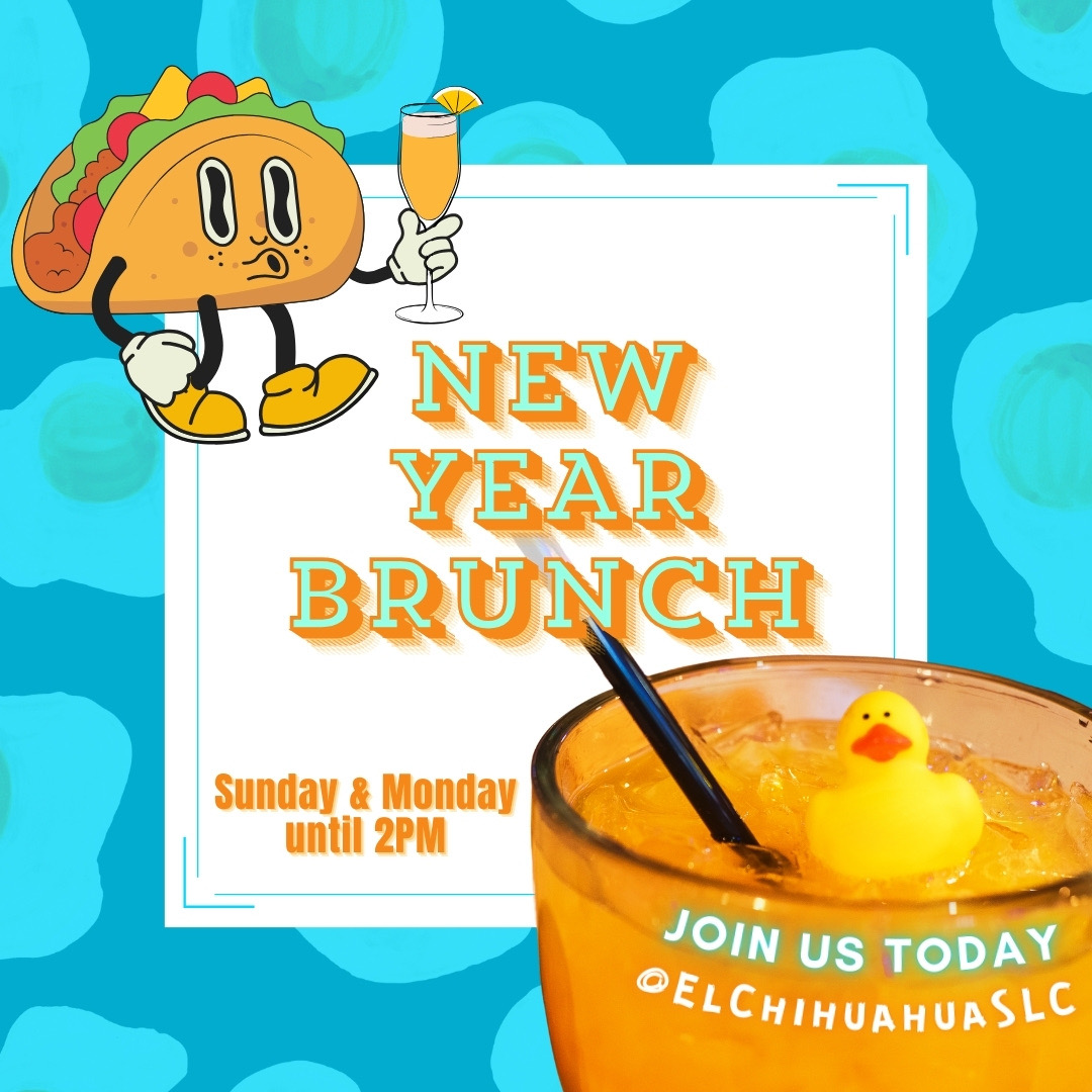 We're open till 2PM and serving you the best brunch of the new year! Let's toast to tacos, friends!

#slceats #saltlakecity #slcbrunch #utaheats #nye #newyears2024